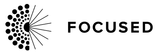 Focused logo